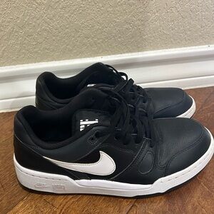 Nike Force low Black and White Athletic Shoes